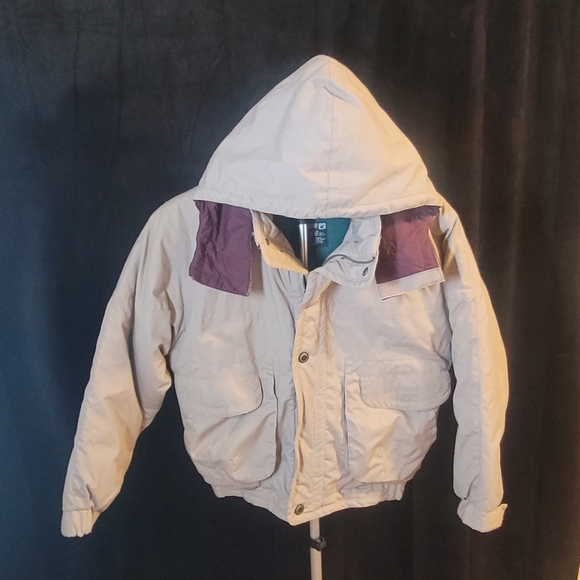 Kids Two-Tone Puffer Jacket By Pacific Trail - Picture 3 of 9